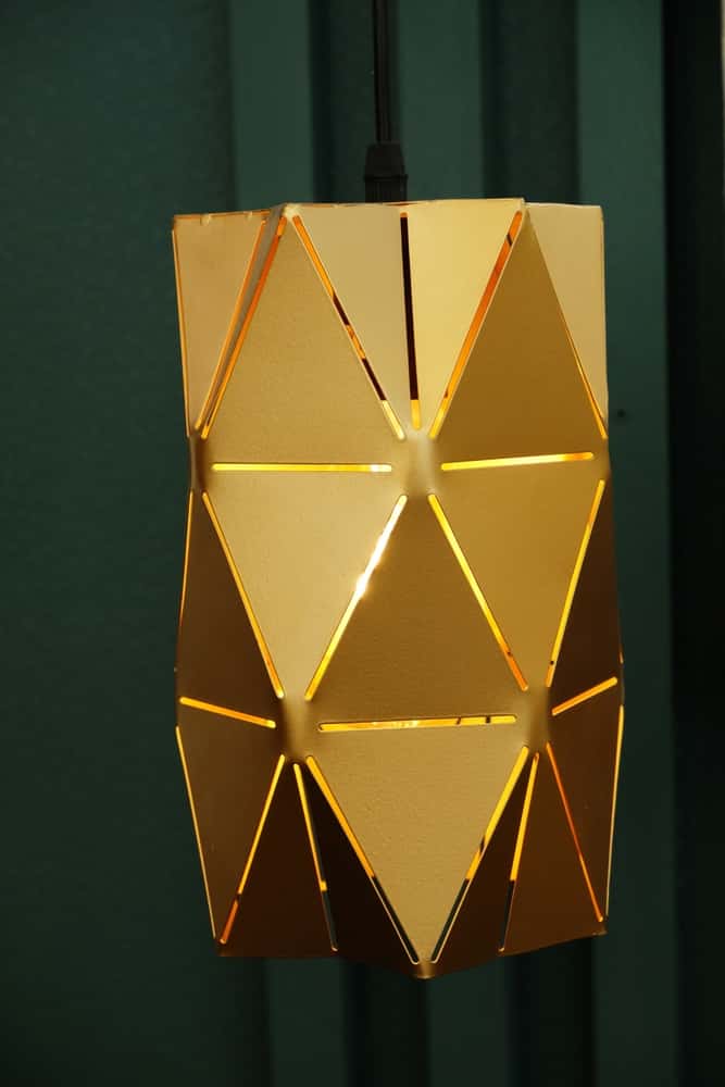 pendant lamp origami furniture