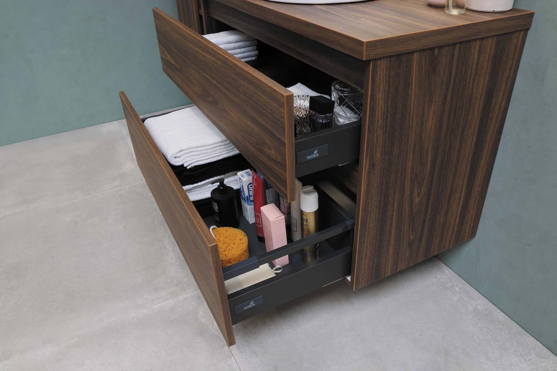 small bathroom drawer organizer