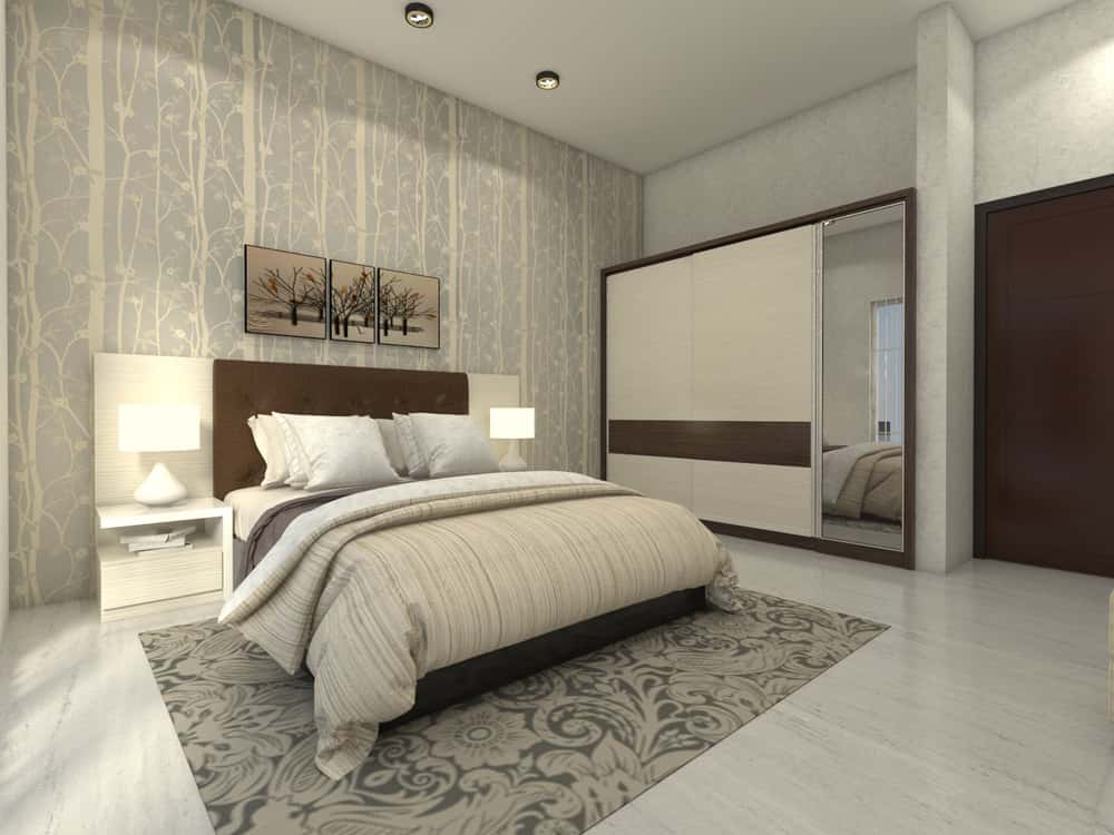 Stunning Bedroom Bed Back Design Ideas