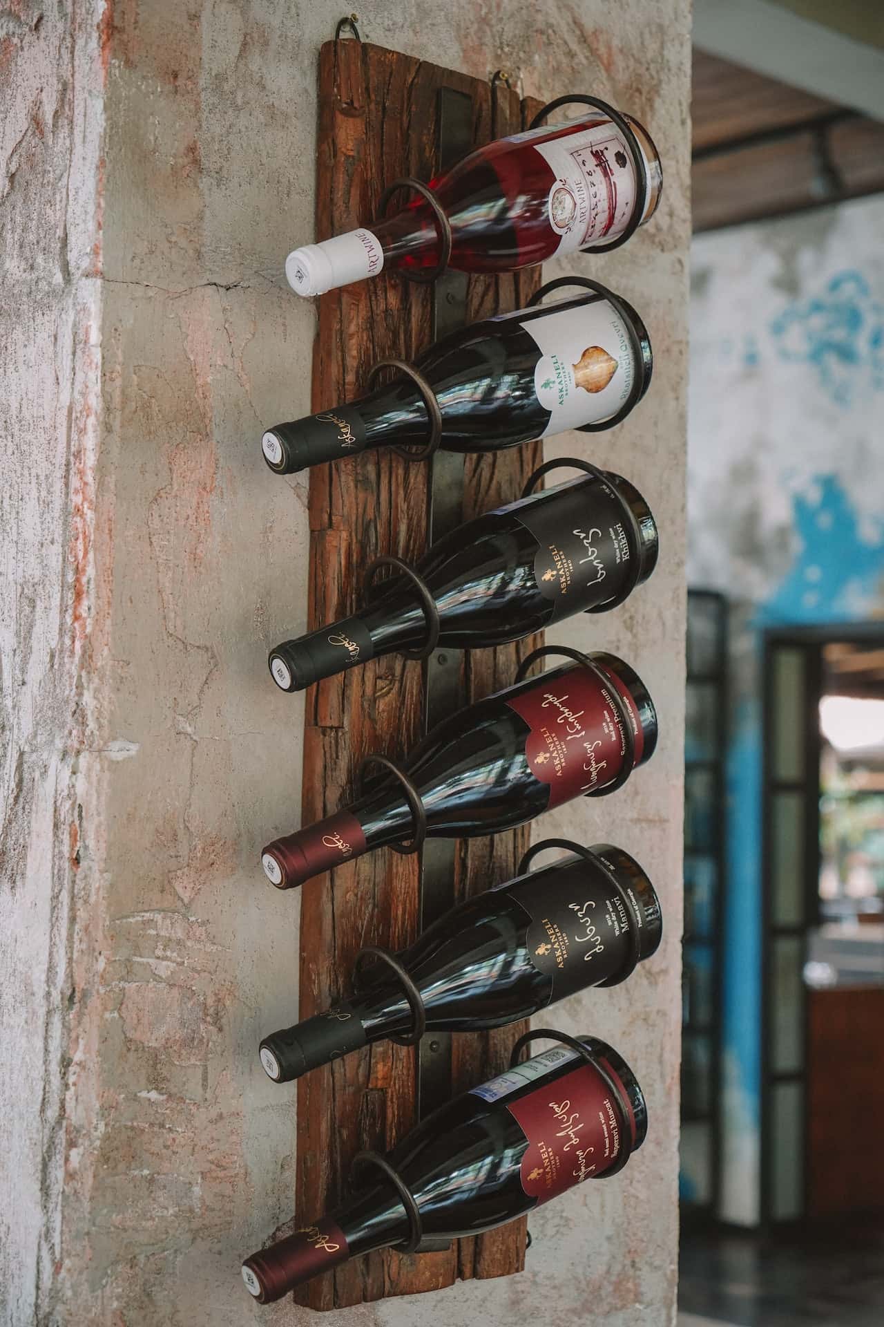 wall wine rack ideas