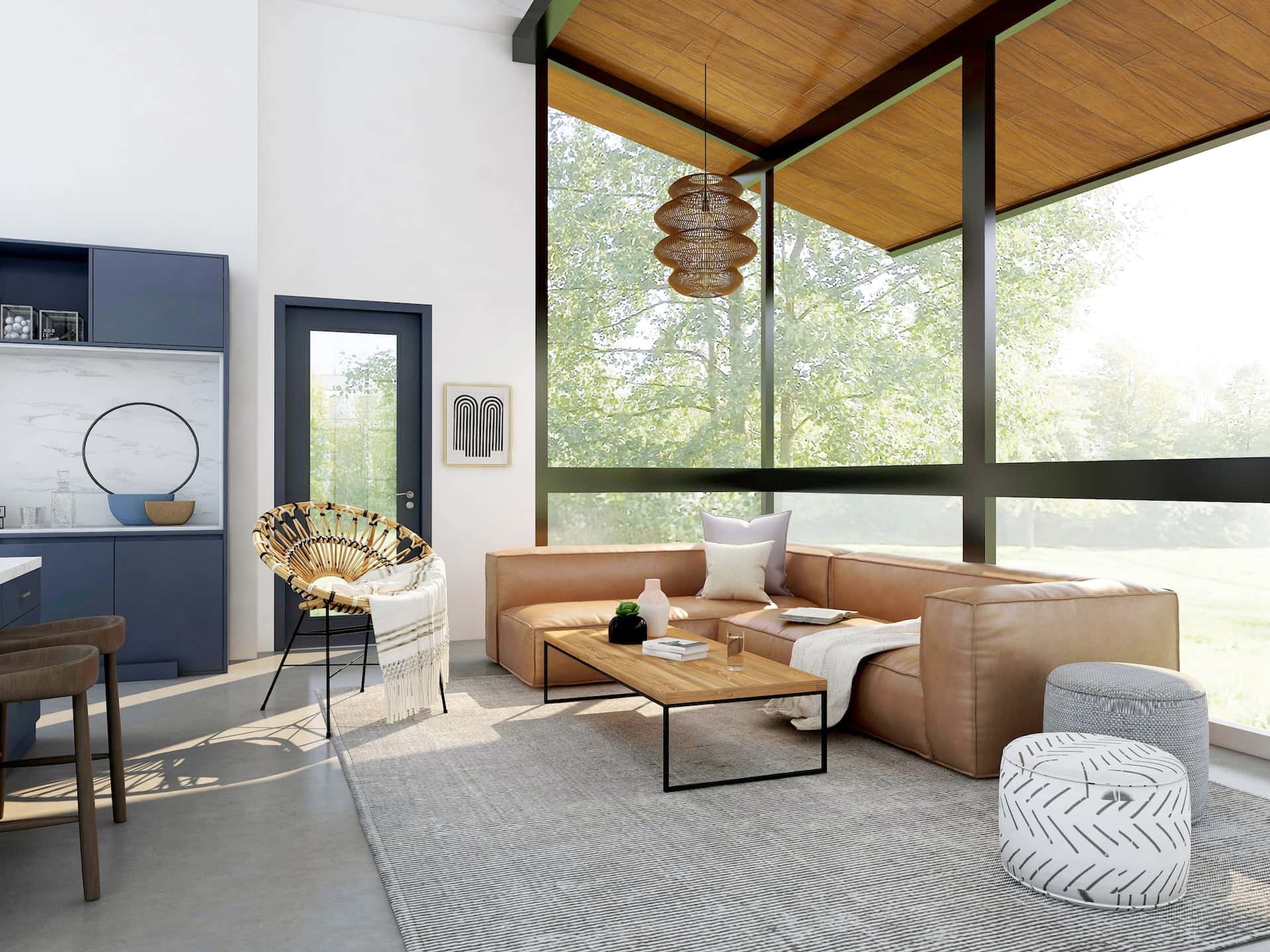 bungalow window interior design ideas - Gebruik deze 25 luxe bungalow-interieurontwerpideeën om uw ruimte naar een hoger niveau te tillen