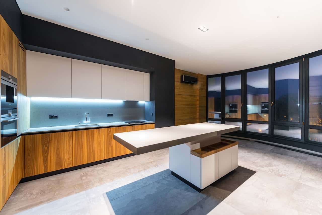 contemporary 3d kitchen designs