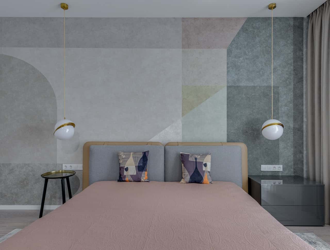 geometric blocks for stylish bedrooms