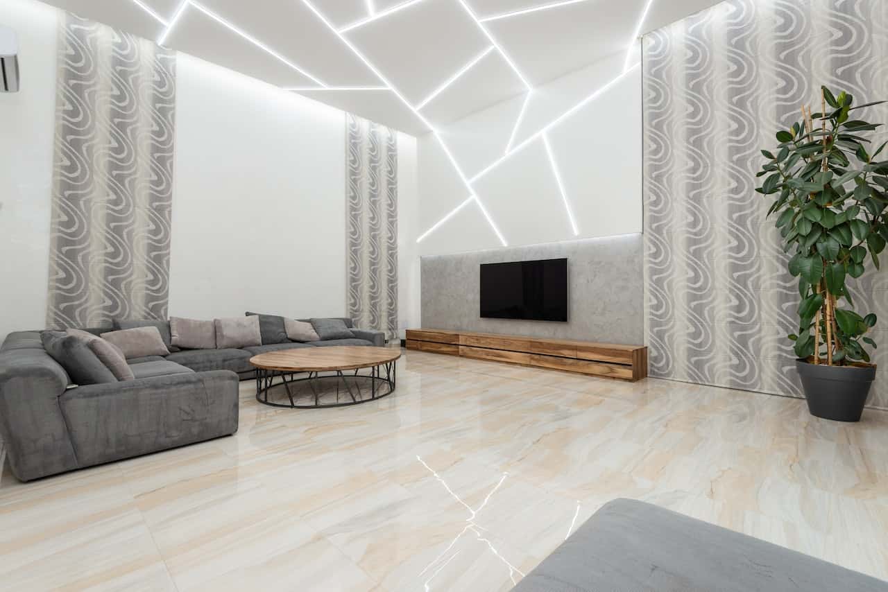 living room profile light ceiling design