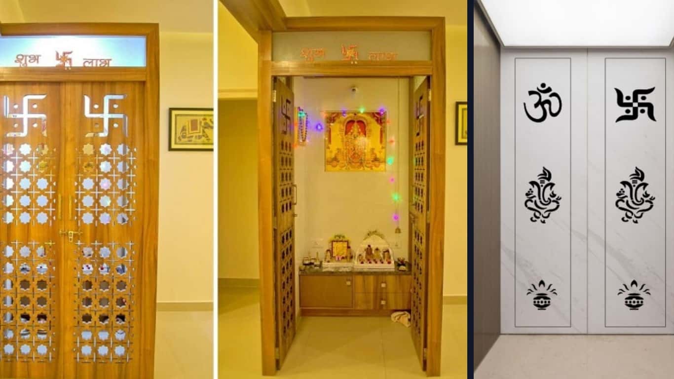Mandir Door Designs For Your Pooja Room