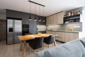 dining table kitchen modern house