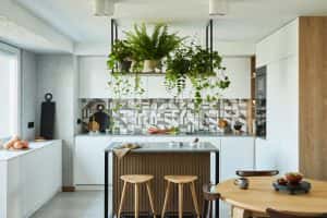 Stylish Kitchen Interior Design Dining Space