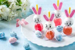  Easter bunny lollipop