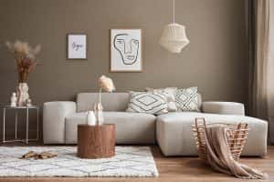 interior design stylish modern living room