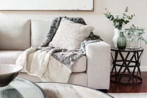textured layers interior styling cushion sofa