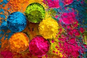 Organic Colors Bowl Holi Festivals